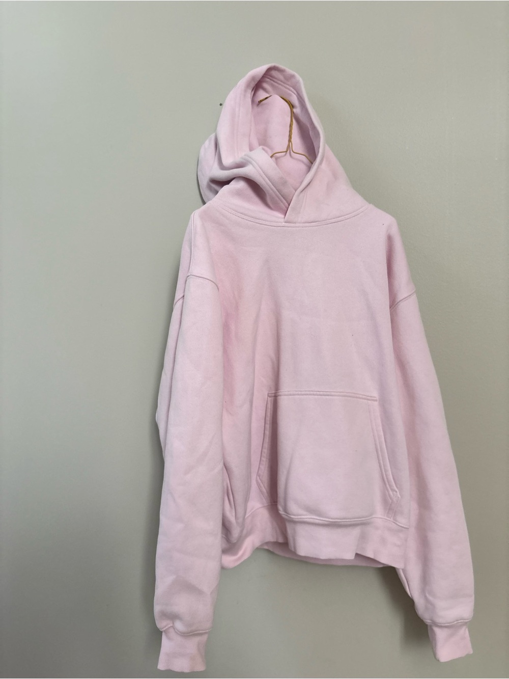 Aritzia Light Pink Oversized Hoodie